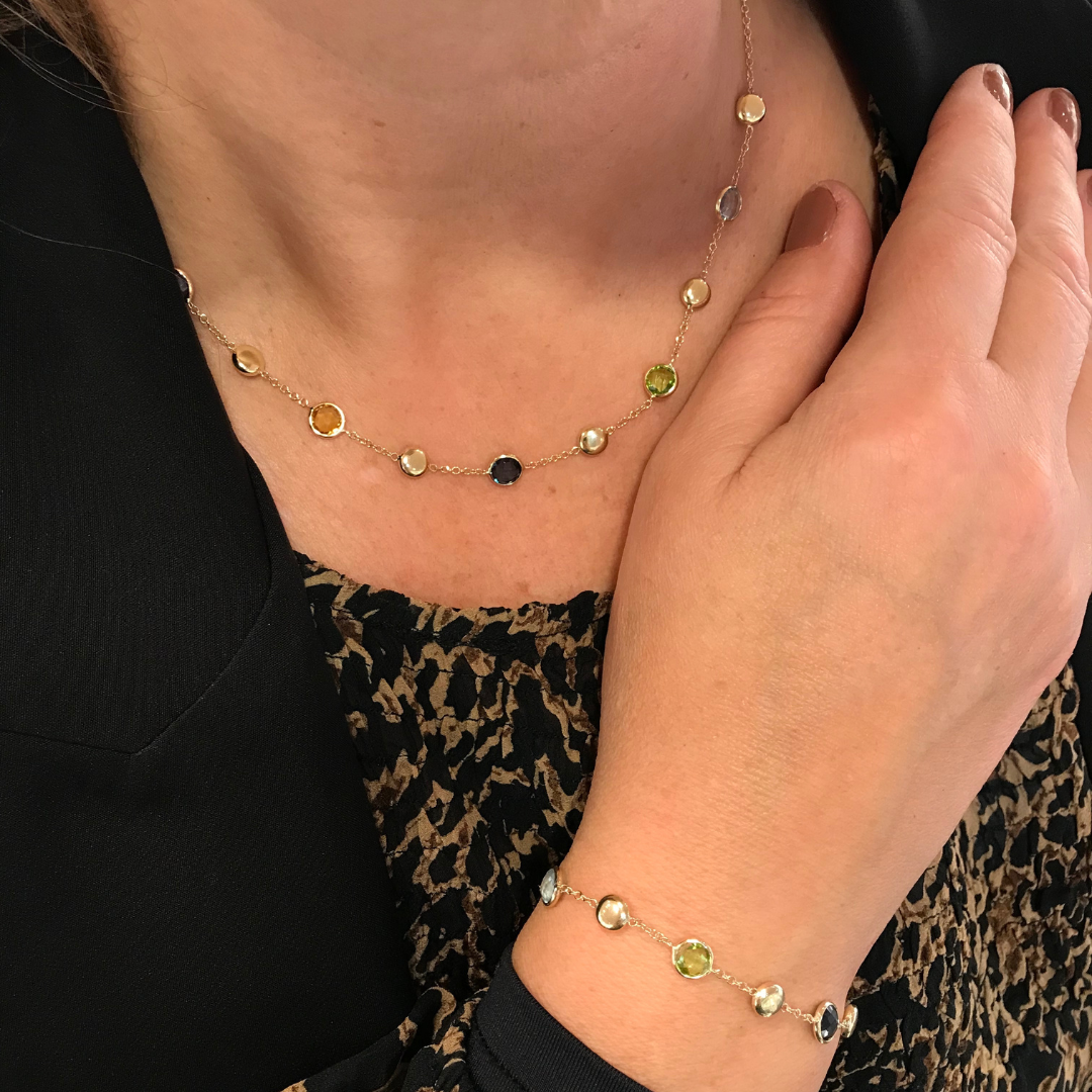 12 Gezien in onze winkel - prachtige collier en armband